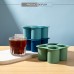 Manufacturer Make BPA-Free 4-Cavity Whiskey Reusable Silicone Ice Mold by Kinshing  – Custom Silicone Ice Molds with Flexible, Food-Grade Design