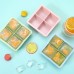 Manufacturer Offer Kids Home Use Silicone Rose-Shaped Ice Cube Tray by Kinshing  – Custom Silicone Ice Molds with Flexible, Food-Grade Design
