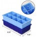 OEM Production BPA-Free 8-Cavity Whiskey Silicone Ice Ball Mold by Kinshing  – Custom Silicone Ice Molds with Flexible, Food-Grade Design
