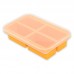 OEM Supply Large Soup Storage Silicone Soup Freezing Cube Tray with Lid by Kinshing  – Custom Silicone Ice Molds with Flexible, Food-Grade Design