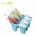 OEM Supply Reusable Silicone Ice Cream Mold with Funnel and Brush by Kinshing  – Custom Silicone Ice Molds with Flexible, Food-Grade Design