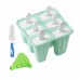 Wholesale BPA-Free Reusable 6-Cavity Silicone Popsicle Molds with Stick by Kinshing  – Custom Silicone Ice Molds with Flexible, Food-Grade Design