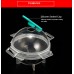 Wholesale Customized BPA Free Cocktails Silicone Sphere Whiskey Ice Ball Maker with Lids by Kinshing  – Custom Silicone Ice Molds with Flexible, Food-Grade Design