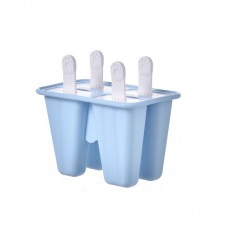 Wholesale Customized Reusable Easy Release Handle Silicone Popsicle Ice Cream Molds