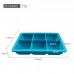 Wholesale Eco-Friendly Food Grade Silicone Honeycomb Ice Cube Tray Mold with Lid by Kinshing  – Custom Silicone Ice Molds with Flexible, Food-Grade Design