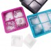 Wholesale Eco-Friendly Food Grade Silicone Honeycomb Ice Cube Tray Mold with Lid by Kinshing  – Custom Silicone Ice Molds with Flexible, Food-Grade Design