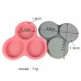 Bulk Wholesale Food Grade 3 Holes Round Silicone Cake Mold by Kinshing – Professional Bakeware Manufacturer in China
