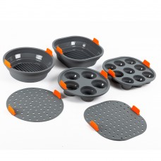 Bulk Wholesale Food Grade Reusable Silicone Air Fryer Liners