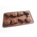 Create Personalized Christmas Bear Candy Chocolate Silicone Baking Molds by Kinshing – Professional Bakeware Manufacturer in China