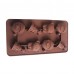 Create Personalized Christmas Bear Candy Chocolate Silicone Baking Molds by Kinshing – Professional Bakeware Manufacturer in China