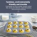 Custom 12 Cavity Flexible Non-Stick Round Silicone Muffin Cupcake Baking Molds by Kinshing – Professional Bakeware Manufacturer in China