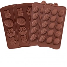 Custom Easter Egg Shape Silicone Small Chocolate Molds