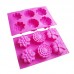 Custom Homemade Food Grade 6 Even Flower-Shaped Silicone Cake Mold by Kinshing – Professional Bakeware Manufacturer in China