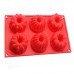 Custom Non-Stick Bakeware 6 Cavities Silicone Cake Mold by Kinshing – Professional Bakeware Manufacturer in China