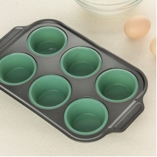 Custom Non-Stick Carbon Steel Silicone Muffin Molds