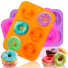 Custom Non-Stick Microwave Safe Silicone Biscuit Doughnut Mold