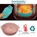 Custom Non-Stick Rectangular Dual Reusable Silicone Air Fryer Liners by Kinshing – Professional Bakeware Manufacturer in China