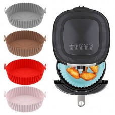 Custom Non-Stick Rectangular Dual Reusable Silicone Air Fryer Liners