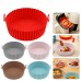 Custom Non-Stick Rectangular Dual Reusable Silicone Air Fryer Liners by Kinshing – Professional Bakeware Manufacturer in China