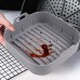 Custom Non-Stick Reusable Compatible Silicone Air Fryer Basket Liner by Kinshing – Professional Bakeware Manufacturer in China
