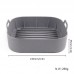 Custom Non-Stick Reusable Compatible Silicone Air Fryer Basket Liner by Kinshing – Professional Bakeware Manufacturer in China