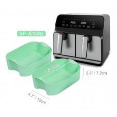 Customized 7.5  8.5 Inch Food Grade Silicone Air Fryer Liners