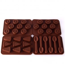 Factory Manufacture Non-Stick Odorless Silicone Chocolate Candy Mold