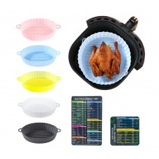 Factory Supply Durable Non-Stick Heat-Resistant Silicone Air Fryer Pot Liner