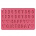 Factory Supply Food Grade Reusable Silicone Letter Number Chocolate Molds by Kinshing – Professional Bakeware Manufacturer in China