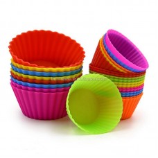 Manufacturer Make Food Grade Durable Silicone Muffin Cupcake Molds