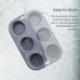 Manufacturer Supply Food Grade Round 6-Hole Silicone Muffin Pan by Kinshing – Professional Bakeware Manufacturer in China