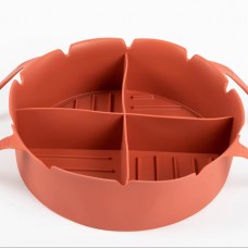 Manufacturer Supply Food Safe Silicone Pot Air Fryer with Air Circulation