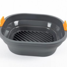 OEM Production Easy-Clean Reusable Folding Silicone Air Fryer Liner