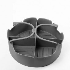 OEM Services Food Safe Reusable Silicone Air Fryer Liners with Air Circulation