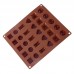OEM Services Multi-Shape, Odorless Reusable 30-Grid Silicone Candy Chocolate Molds by Kinshing – Professional Bakeware Manufacturer in China