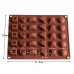 OEM Services Multi-Shape, Odorless Reusable 30-Grid Silicone Candy Chocolate Molds by Kinshing – Professional Bakeware Manufacturer in China