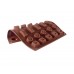 OEM Services Multi-Shape, Odorless Reusable 30-Grid Silicone Candy Chocolate Molds by Kinshing – Professional Bakeware Manufacturer in China