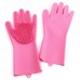 OEM Supply 240g/Pair Reusable Cleaning Gloves Magic Silicone Dish Washing Sponge by Kinshing – Professional Bakeware Manufacturer in China