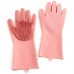 OEM Supply 240g/Pair Reusable Cleaning Gloves Magic Silicone Dish Washing Sponge by Kinshing – Professional Bakeware Manufacturer in China