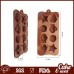 OEM Supply 8 Cavity Brown Green Starfish Sea Shell Silicone Chocolate Molds by Kinshing – Professional Bakeware Manufacturer in China