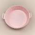 OEM Supply BPA-Free Heat-Resistant Multi-Function 2-Pack Pink Silicone Air Fryer Liner by Kinshing – Professional Bakeware Manufacturer in China