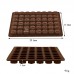 OEM Supply Creative Designs 48-Lattice Premium Silicone Alphanumeric Chocolate Mold by Kinshing – Professional Bakeware Manufacturer in China