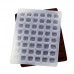 OEM Supply Creative Designs 48-Lattice Premium Silicone Alphanumeric Chocolate Mold by Kinshing – Professional Bakeware Manufacturer in China