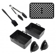OEM Supply Food Safe 4 to 6 Qt Silicone Air Fryer Liners