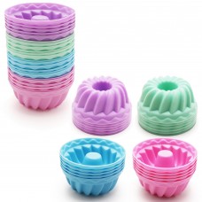 OEM Supply Various Shape Silicone Chocolate Muffin Cake Baking Molds