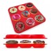 Smartpan OEM Non-Stick 9-Cavity Donuts Silicone Donut Cake Mold by Kinshing – Professional Bakeware Manufacturer in China