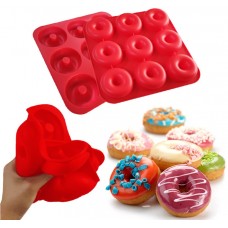 Smartpan OEM Non-Stick 9-Cavity Donuts Silicone Donut Cake Mold