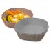 Wholesale Reusable Flip Grill Cage Food Grade Silicone Air Fryer Pot by Kinshing – Professional Bakeware Manufacturer in China
