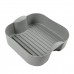 Wholesale Waterproof Reusable Food Grade Square Silicone Air Fryer Pot Liner by Kinshing – Professional Bakeware Manufacturer in China