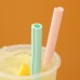 Create Solutions BPA Free Flexible Foldable Silicone Water Drink Straws by Kinshing – Safe & Durable Design
